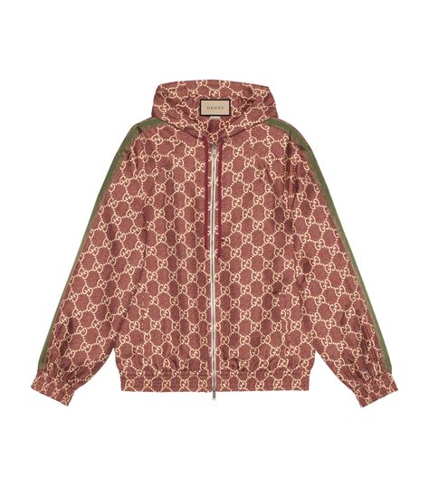 gucci sommerjacke|gucci hooded jacket.